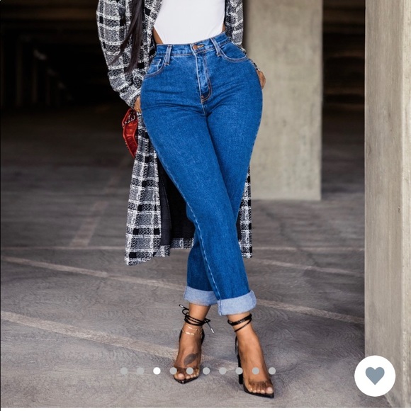 Fashion Nova Denim - Fashion nova “I got it from my mama” mom jeans